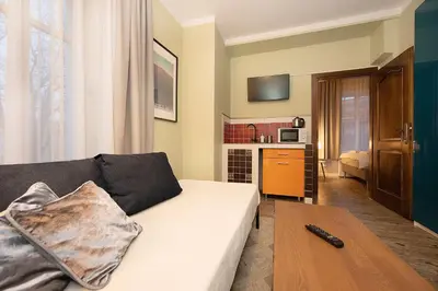 Kuchnia lub aneks kuchenny w obiekcie CIENISTA 7 APARTMENTS