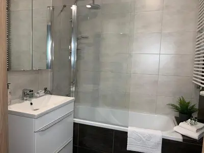 Łazienka w obiekcie Wrocław Premium Apartment 4You
