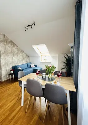 Część wypoczynkowa w obiekcie Apartament Słoneczny 2