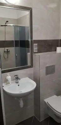 Łazienka w obiekcie Hotelik Kameleon Pokoje Gościnne
