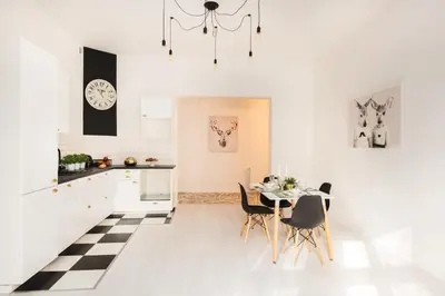 Kuchnia lub aneks kuchenny w obiekcie Legnica Apartament 82m2 Delux 5