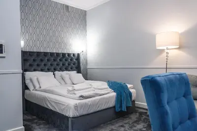 Część wypoczynkowa w obiekcie Apartamenty Hexus - Ofiar Oświęcimskich - Wrocław centrum Rynek