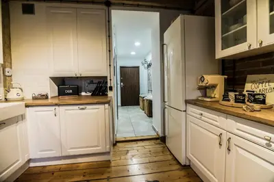 Kuchnia lub aneks kuchenny w obiekcie AP Apartment's Widok na Góry