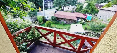 Balkon lub taras w obiekcie Słoneczny apartament