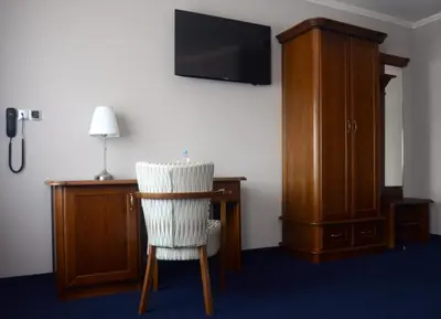 Telewizja i/lub zestaw kina domowego w obiekcie Hotel Kamienica