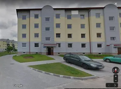 Budynek, w którym mieści się apartament