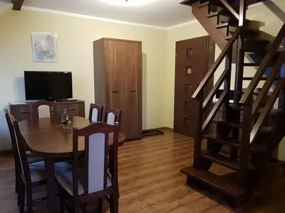 Telewizja i/lub zestaw kina domowego w obiekcie Kamienna Polana
