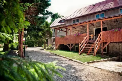 Budynek, w którym mieści się hostel