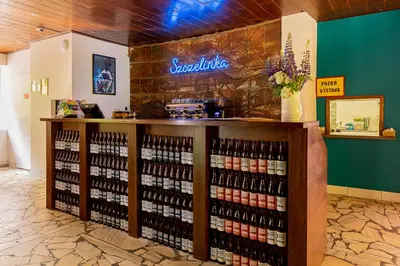 Plan piętra w obiekcie Hostel Szczelinka