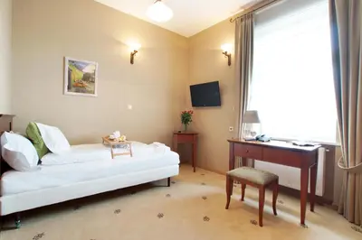 Telewizja i/lub zestaw kina domowego w obiekcie Versant Hotel & Spa