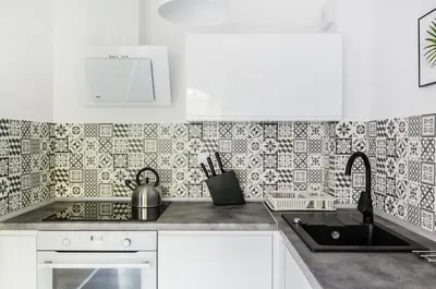 Kuchnia lub aneks kuchenny w obiekcie Wroclaw Central City Apartments- Self Check-in 24h, WiFi