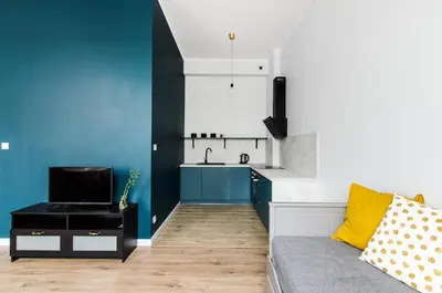 Kuchnia lub aneks kuchenny w obiekcie Wroclaw Central City Apartments- Self Check-in 24h, WiFi