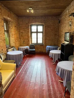 Telewizja i/lub zestaw kina domowego w obiekcie Rodar