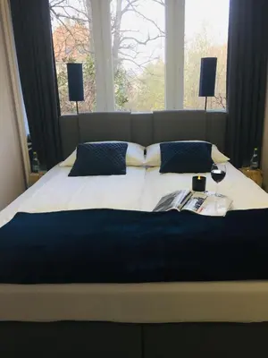 Łóżko lub łóżka w pokoju w obiekcie Apartament Bora Stronie Śląskie