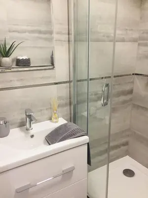 Łazienka w obiekcie Apartament Bora Stronie Śląskie