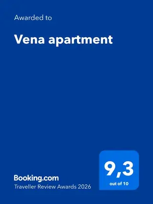 Certyfikat, podpis lub inny dokument wystawiony w obiekcie Vena apartment