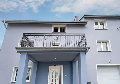 Balkon lub taras w obiekcie Villa Zdrojowa