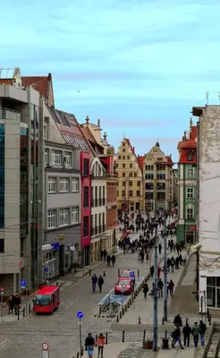 Widok na miasto Wrocław z tego apartamentu
