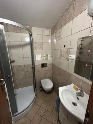 Łazienka w obiekcie Kwatery Mamma Mia Opawska 1a