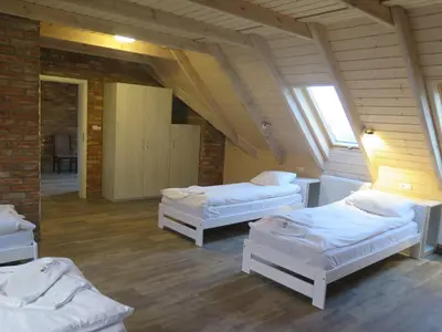 Łóżko lub łóżka w pokoju w obiekcie Motel Klara