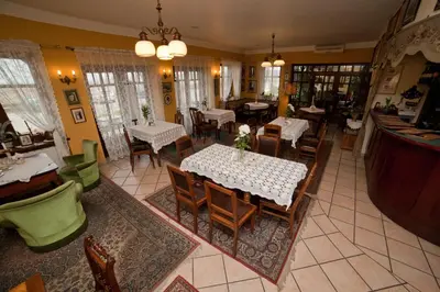 Część wypoczynkowa w obiekcie Motel Klara