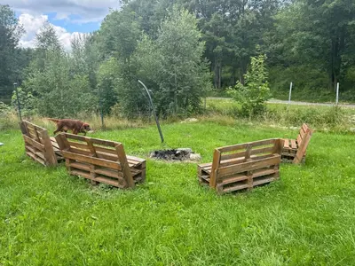 Ogród w obiekcie SIELANKA