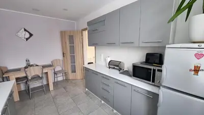 Kuchnia lub aneks kuchenny w obiekcie Apartament Wałbrzych
