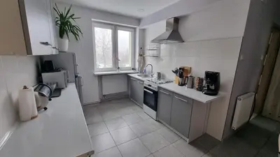 Kuchnia lub aneks kuchenny w obiekcie Apartament Wałbrzych