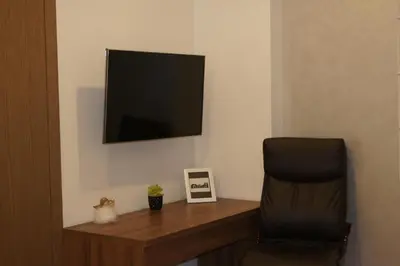 Telewizja i/lub zestaw kina domowego w obiekcie KOMFORT HOUSE RYNEK