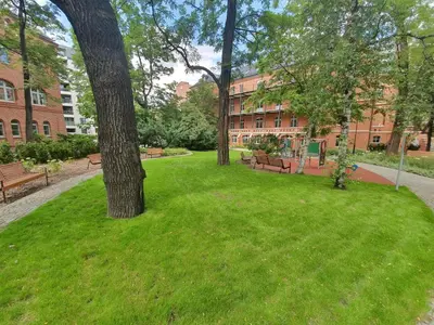 Ogród w obiekcie Vena Apartments