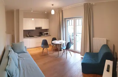 Kuchnia lub aneks kuchenny w obiekcie Apartament Top Park View Polanica Zdrój