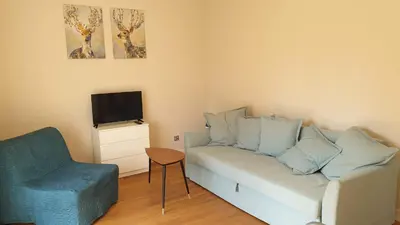 Część wypoczynkowa w obiekcie Apartament Top Park View Polanica Zdrój