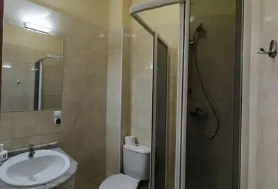 Łazienka w obiekcie Hotelik Dworek Legnickie Pole 4km od Legnicy