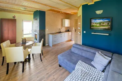 Kuchnia lub aneks kuchenny w obiekcie Apartamenty Golden Village