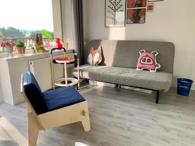 Część wypoczynkowa w obiekcie Apartament Leśny - Leśna 30