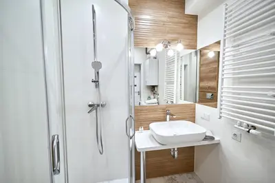 Łazienka w obiekcie LAGUNA Apartament 23 Willa Maria
