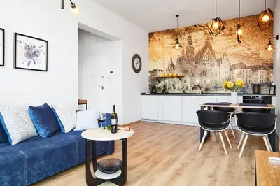 Część wypoczynkowa w obiekcie Prestige Apartments 12