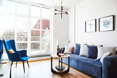 Część wypoczynkowa w obiekcie Prestige Apartments 12
