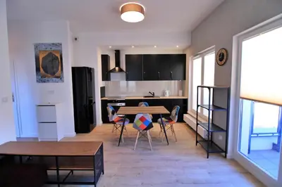 Kuchnia lub aneks kuchenny w obiekcie Kościuszki 130 C TectumApartments