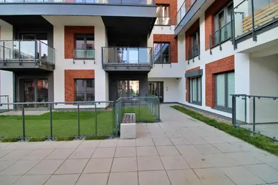 Budynek, w którym mieści się apartament
