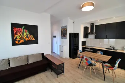 Kuchnia lub aneks kuchenny w obiekcie Kościuszki 130 C TectumApartments