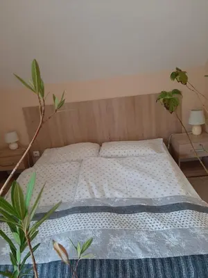 Łóżko lub łóżka w pokoju w obiekcie GÓRSKI PROMYK
