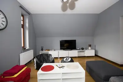 Telewizja i/lub zestaw kina domowego w obiekcie Villa 1913