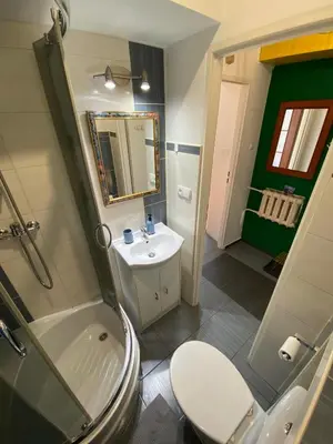 Łazienka w obiekcie Pod Papugami