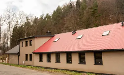Budynek, w którym mieści się apartament