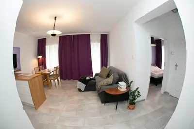 Część wypoczynkowa w obiekcie Apartamenty Lawendowy Zakątek 1