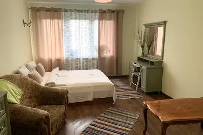 Łóżko lub łóżka w pokoju w obiekcie Apartament rodzinny 70 m2