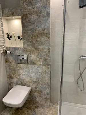 Łazienka w obiekcie Apartament rodzinny 70 m2