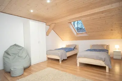 Łóżko lub łóżka w pokoju w obiekcie Apartamenty GoszóWita