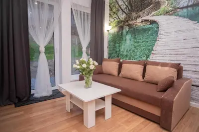 Część wypoczynkowa w obiekcie Apartamenty GoszóWita